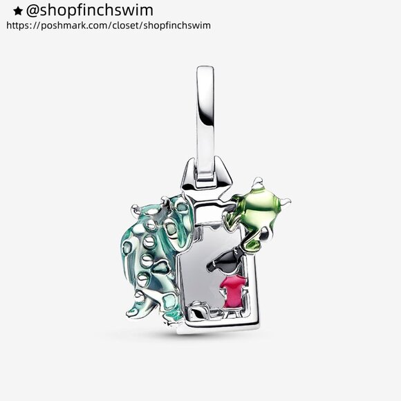 Pandora Disney Pixar Monsters, Inc. Door Dangle Charm - Picture 2 of 5
